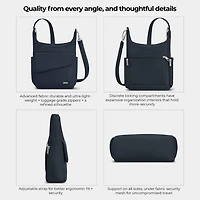 Travelon Anti-Theft Classic Messenger Bag