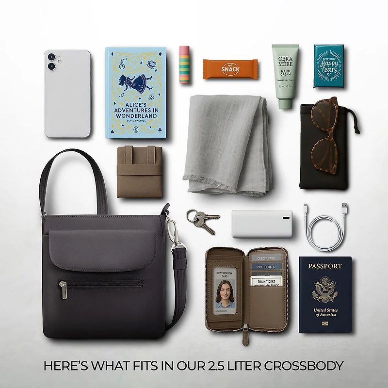 Travelon Anti-theft Classic Mini Shoulder Bag