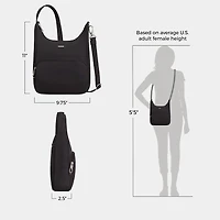 Travelon Anti-Theft Classic Essential Messenger Bag