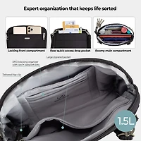 Travelon Anti-Theft Classic Convertible Crossbody & Waist Pack