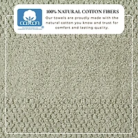 Linery Cotton Textured Weave 12-pc. Quick Dry Washcloth