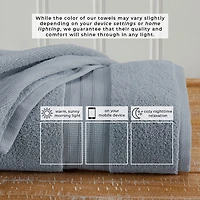 Linery Cotton Plush 6-pc. Quick Dry Bath Towel Set