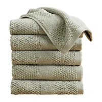 Linery Cotton Textured Weave 6-pc. Quick Dry Bath Towel Set