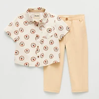 Little Stitch Toddler Boys 2-pc. Pant Set