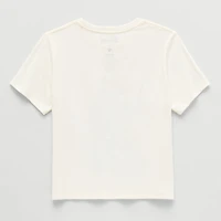 Little & Big Kid Girls Crew Neck Short Sleeve Regular Fit Graphic T-Shirt