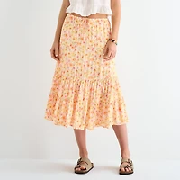 Arizona Womens Juniors Maxi Skirt