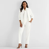 Black Label by Evan-Picone Womens Classic Fit Suit Jacket