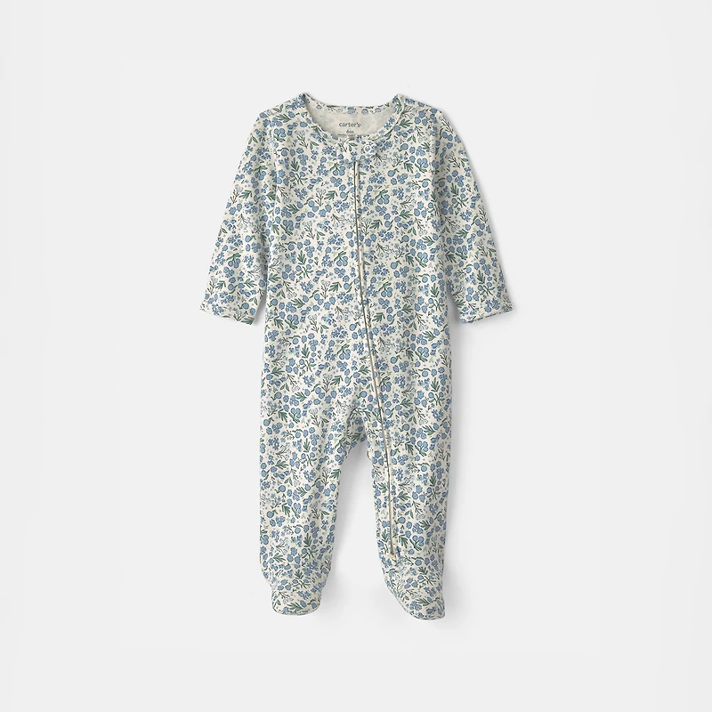 Carter's Baby Girls Floral Sleep and Play