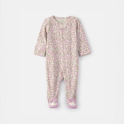 Carter's Baby Girls Floral Sleep and Play