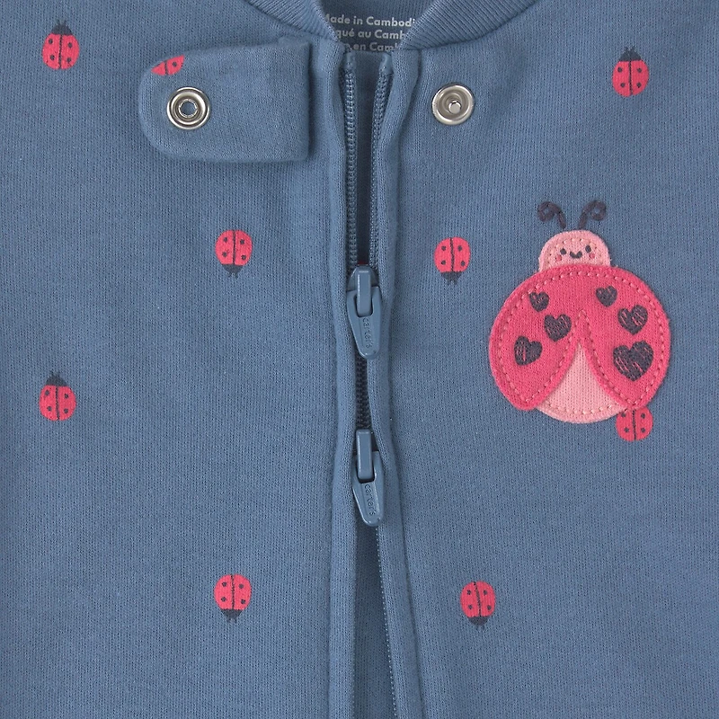 Carter's Ladybug Baby Girls Sleep and Play