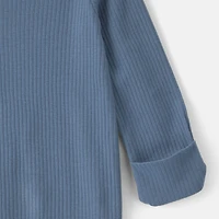 Carter's Baby Boys Rib Crew Neck Long Sleeve 2-pc. Nightgown