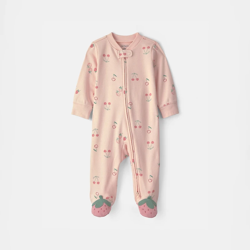 Carter's Strawberry Baby Girls Sleep and Play