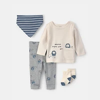 Carter's Baby Boys 4-pc. Pant Set