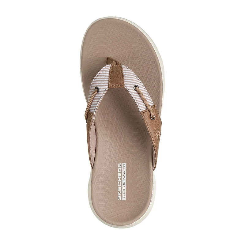 Skechers Womens Flex Flip-Flops