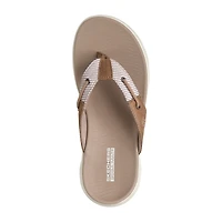 Skechers Womens Flex Flip-Flops