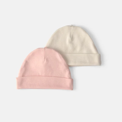 Carter's Baby Girls 2-pc. Multi-Pack Baby Hat