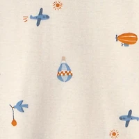 Carter's Baby Boys Crew Neck Short Sleeve Rib 5-pc. Bodysuit