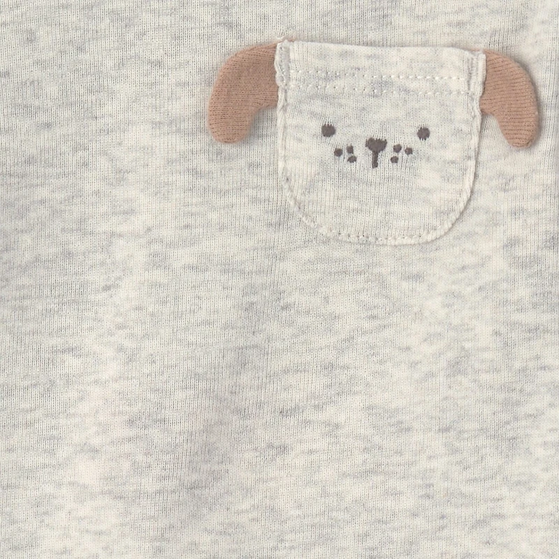 Carter's Baby Unisex Crew Neck Long Sleeve Rib 4-pc. Bodysuit