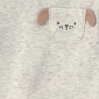 Carter's Baby Unisex Crew Neck Long Sleeve Rib 4-pc. Bodysuit