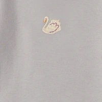 Carter's Baby Girls Crew Neck Long Sleeve Rib 4-pc. Bodysuit