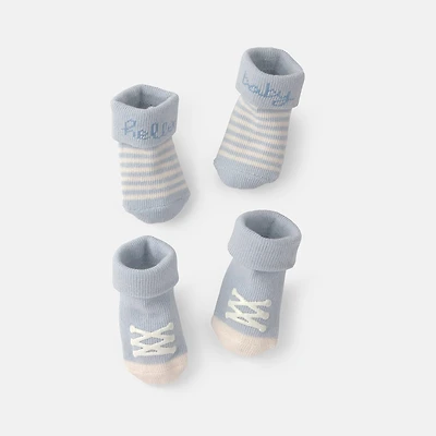 Carter's Baby Boys 2 Pair Baby Booties