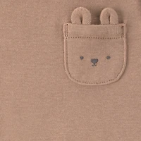 Carter's Baby Unisex Crew Neck Short Sleeve Rib 5-pc. Bodysuit