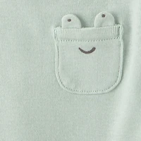 Carter's Baby Unisex Crew Neck Short Sleeve Rib 5-pc. Bodysuit