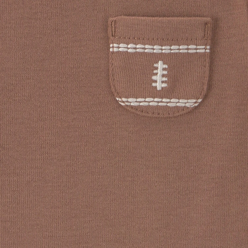 Carter's Baby Boys Crew Neck Short Sleeve Rib 5-pc. Bodysuit