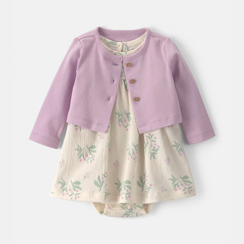 Carter's Baby Girls Floral 2-pc. Dress Set