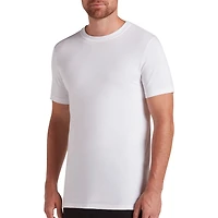 Jockey Classics Bonus Pack Mens 4 Short Sleeve Crew Neck MOISTURE_WICKING T-Shirt