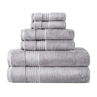 Liz Claiborne Signature Plush Solid 6-pc. Towel Set