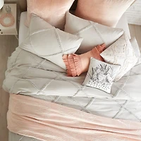 CHF Chenille Lattice Pillow Sham