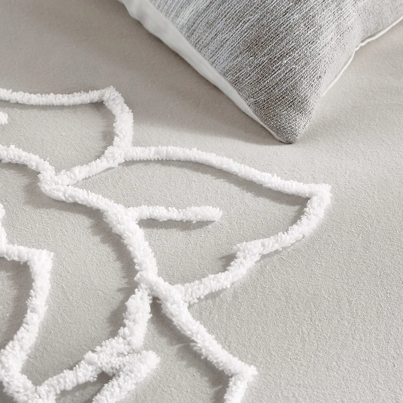 Peri Home Chenille Rose 3-pc. Duvet Cover Set