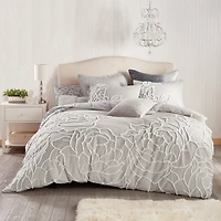 Peri Home Chenille Rose 3-pc. Duvet Cover Set