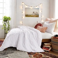 CHF Chenille Leopard Duvet Cover Set