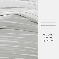 Casual Comfort Lines REVERSIBLE Quilt Set