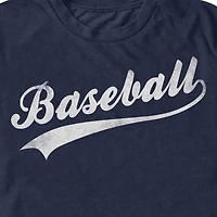 Mens Short Sleeve Baseball Graphic T-Shirt