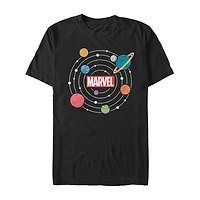 Mens Short Sleeve Marvel Graphic T-Shirt
