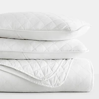 Casual Comfort Diamond Stitch Quilt Set