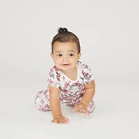 Huggies Baby Girls Crew Neck Short Sleeve 3-pc. Bodysuit