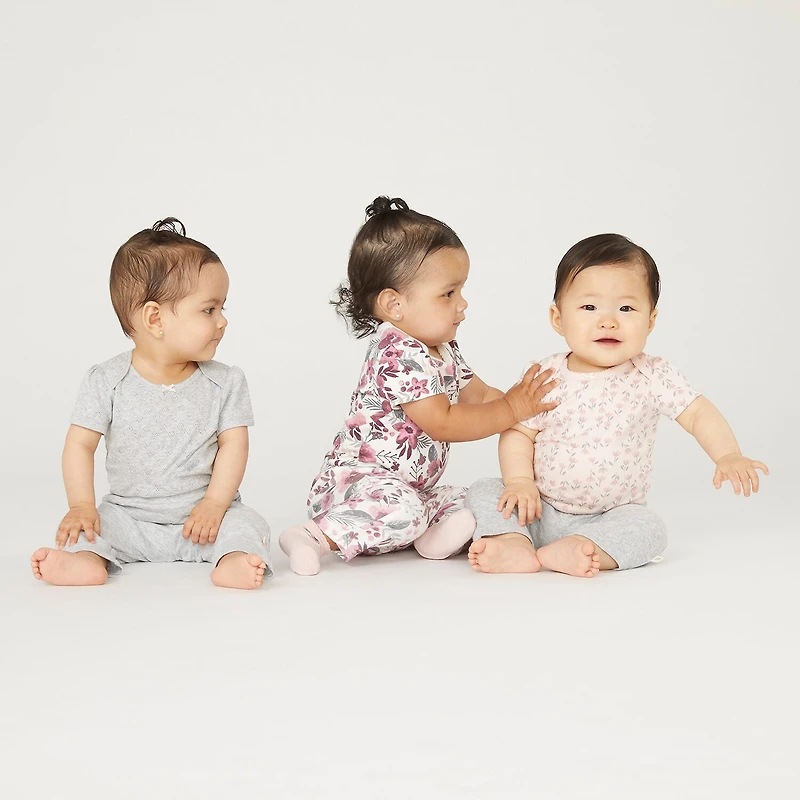 Huggies Baby Girls Straight Regular Fit Pull-On Pant