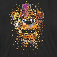 Little & Big Kid Boys Crew Neck Short Sleeve Loose Fit Five Nights at Freddys Graphic T-Shirt