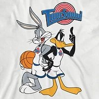 Little & Big Kid Boys Crew Neck Short Sleeve Loose Fit Looney Tunes Graphic T-Shirt