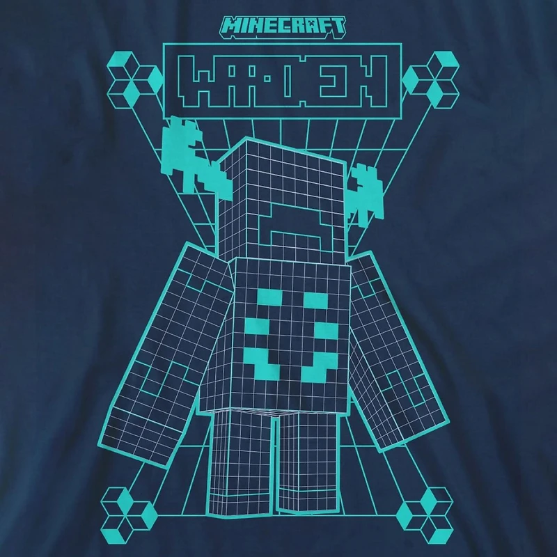 Little & Big Kid Boys Crew Neck Short Sleeve Loose Fit Minecraft Graphic T-Shirt