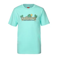 Quiksilver Big Kid Boys Crew Neck Short Sleeve Regular Fit Graphic T-Shirt