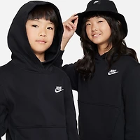 Nike Club Big Kid Unisex Long Sleeve Fleece Active Hoodie