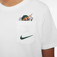 Nike Club Big Kid Unisex Crew Neck Short Sleeve Regular Fit Graphic T-Shirt