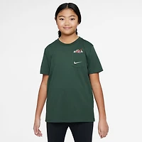 Nike Club Big Kid Unisex Crew Neck Short Sleeve Regular Fit Graphic T-Shirt
