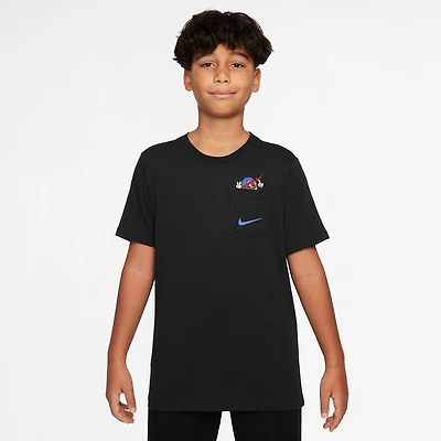 Nike Club Big Kid Unisex Crew Neck Short Sleeve Regular Fit Graphic T-Shirt