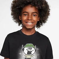 Nike Club Big Kid Unisex Crew Neck Short Sleeve Regular Fit Graphic T-Shirt